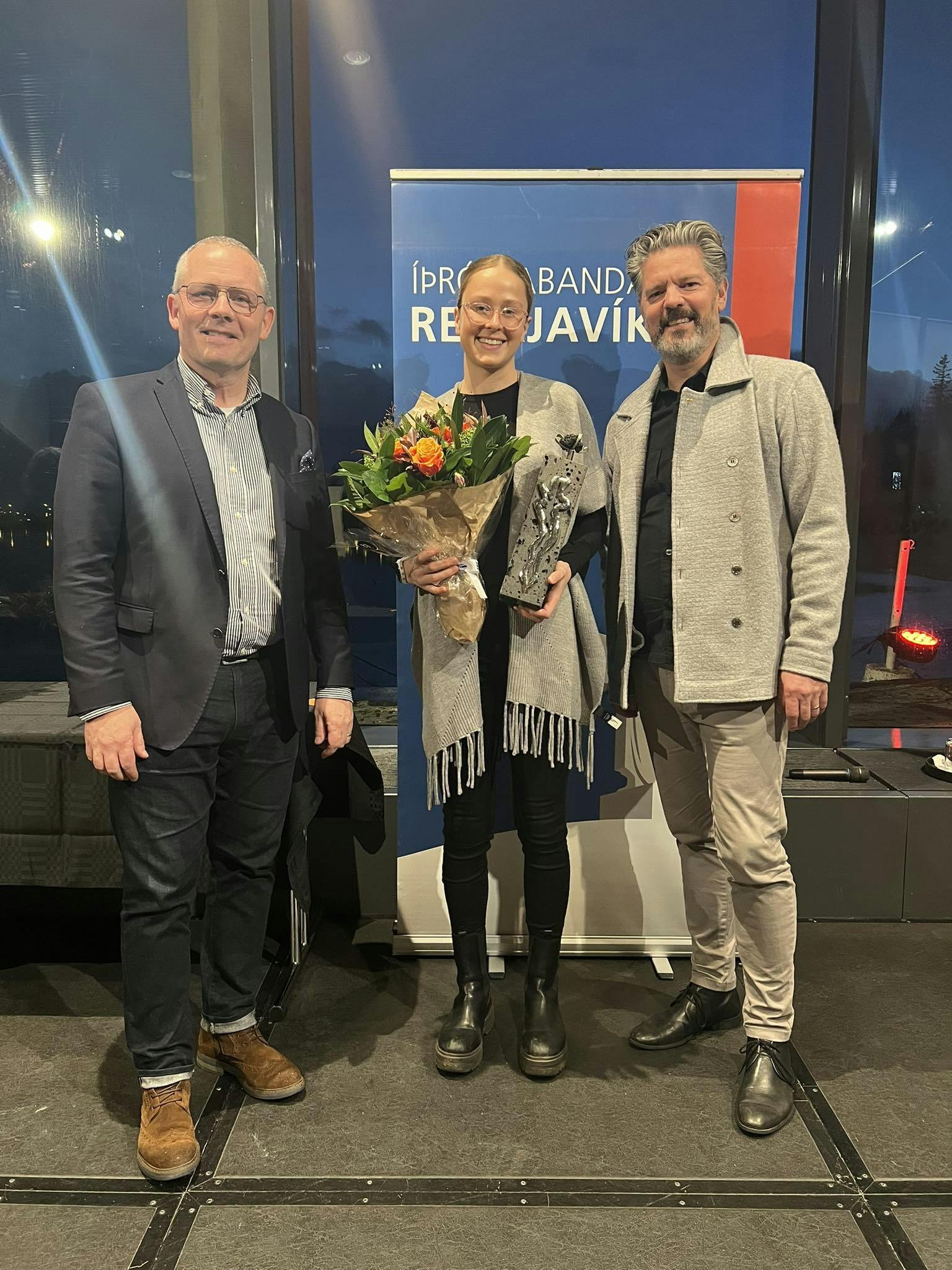 Ingvar Sverrisson, Andrea Kolbeinsdóttir og Dagur B. Eggertsson.